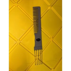 Vintage GOODY Lift Pick Comb Combo Black Logo